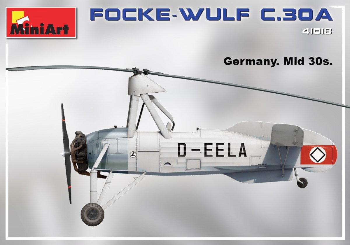 MiniArt 41018 FOCKE-WULF FW C.30A HEUSCHRECKE. LATE PROD 1/35 – Bild 7