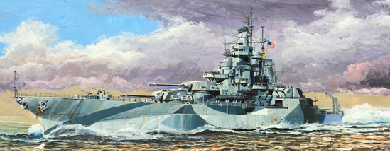 Trumpeter 05772 USS West Virginia BB-48 1945 1/700