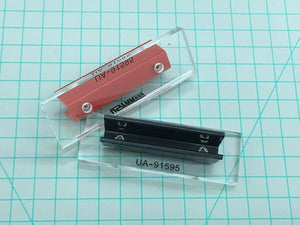 U-Star UA-91595B Transparent Grinding plate black – image 3