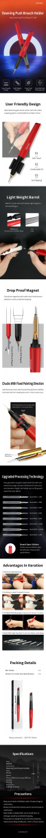 DSPIAE PT-TH Dawning Cutting Bits Holder / Uchwyt na końcówki do cięcia – immagine 6