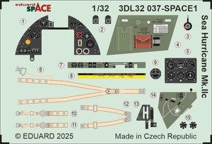 Eduard 3DL32037 Sea Hurricane Mk.IIc SPACE REVELL 1/32