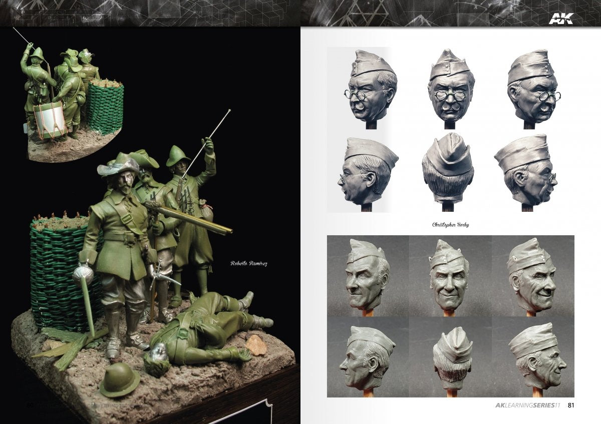 AK Interactive AK512 AK LEARNING 11: FIGURE SCULPTING &amp;amp; CONVERTING TECHNIQUES EN – image 7
