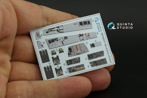 Quinta Studio QD72034 F-15E 3D-Printed &amp;amp; coloured Interior on decal paper (GWH) 1/72 – Bild 11
