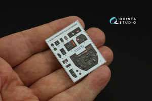 Quinta Studio QD32145 P-51D Mustang 3D-Printed &amp;amp; coloured Interior on decal paper (Zoukei-Mura SWS) 1/32 – immagine 6
