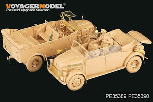 Voyager Model PE35389 WWII German Steyr 1500A Kommandeurwagen for TAMIYA 35235 1/35 – zdjęcie 11