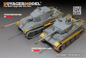 Voyager Model PE35697 WWII German KINGTIGER Final version (For TAMIYA/DRAGON/ACADEMY) 1/35 – immagine 7