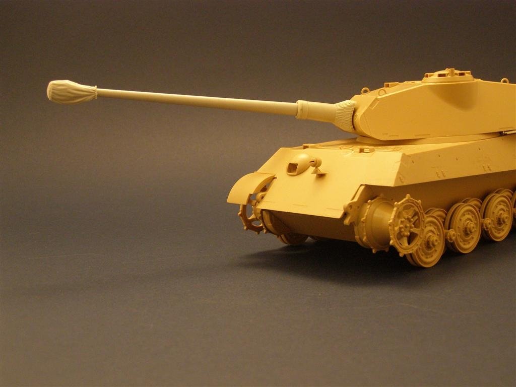 Panzer Art RE35-051 KwK43/L71 Barrel with canvas cover for King Tiger (Porsche Turret) 1/35 – immagine 3