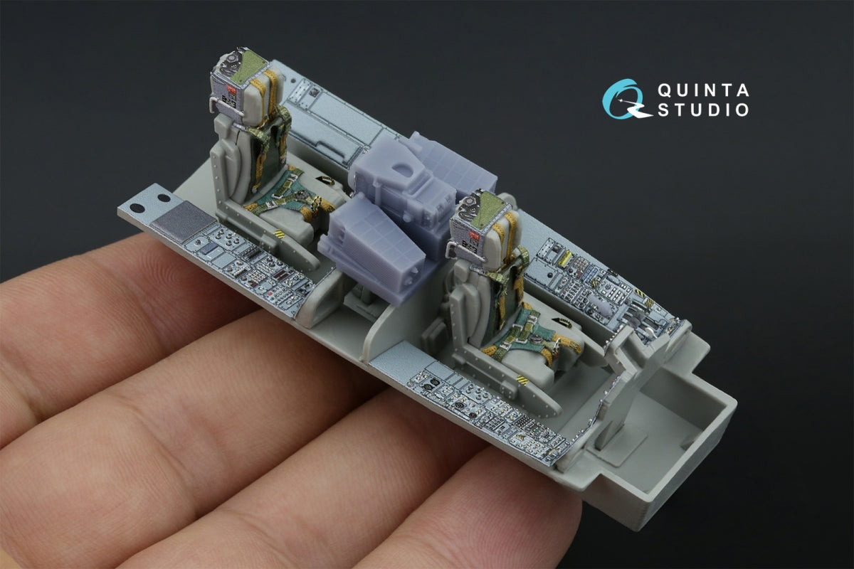 Quinta Studio QD+48519 Tornado ECR 3D-Printed coloured Interior on decal paper (Italeri) (with 3D-printed resin parts) 1/48 – imagen 9