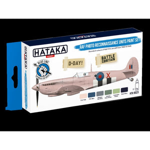 Hataka HTK-BS23 RAF Photo Reconnaissance Units paint set (6x17ml) – zdjęcie 3