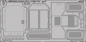 Eduard 36337 D9R Doobi w/ armor slats - cooling slats 1/35 Meng – immagine 2