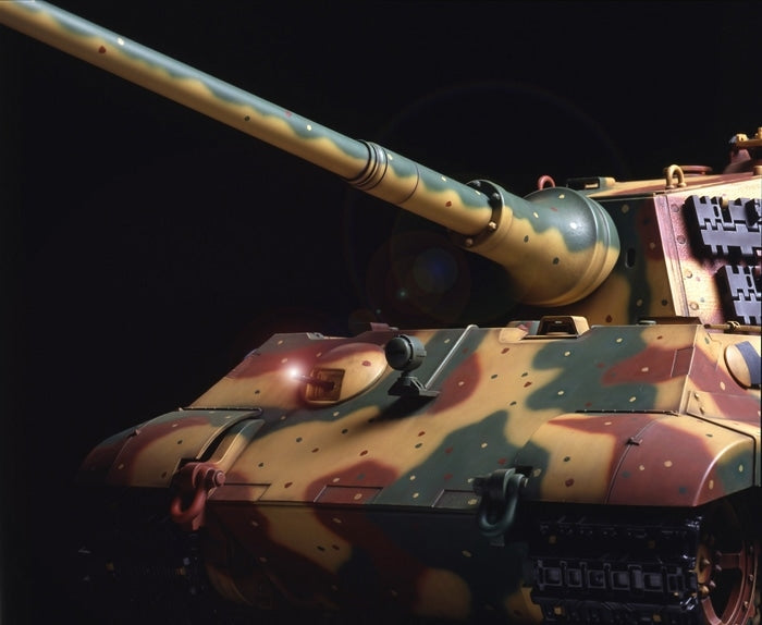 Tamiya 56018 R/C GERMAN HEAVY TANK TYPE VI KING TIGER PRODUCTION TURRET FULL-OPTION COMPLETE KIT 1/16 – image 7