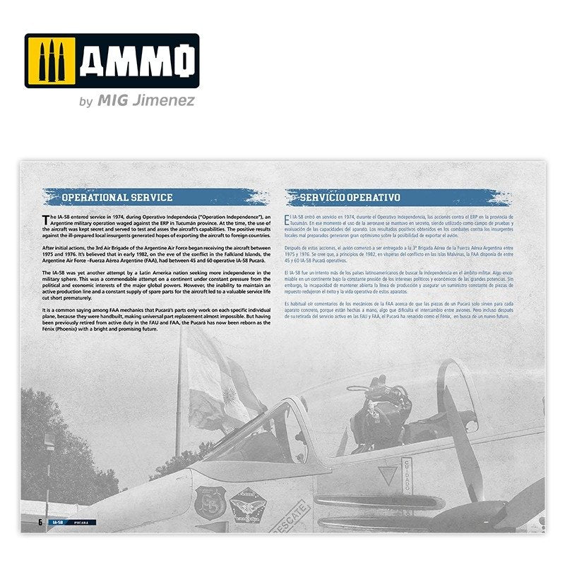AMMO of Mig Jimenez 6025 IA-58 Pucará Visual Modelers Guide (Multilingual) – Bild 2