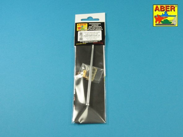 Aber 35L-241 7,5 cm barrel with muzzle brake for Panther Ausf.A 1/35 – Bild 4