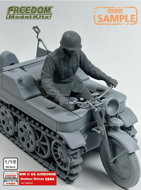 Freedom 16004 SDKFZ-2 Capfured by US Army WW2 1/16 – imagen 3