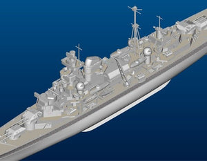 Trumpeter 05776 German Cruiser Admiral Hipper 1941 1/700 – immagine 10