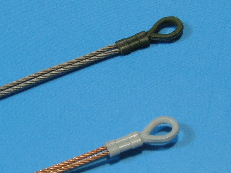 Eureka XXL ER-3547 Towing cables for Mark IV for Archer SPG 1/35 – imagen 5