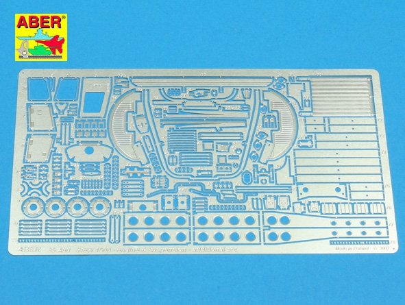 Aber 35A090 Additional set with parts for engine and suspension to german Steyr Type 1500 A/01 1/35