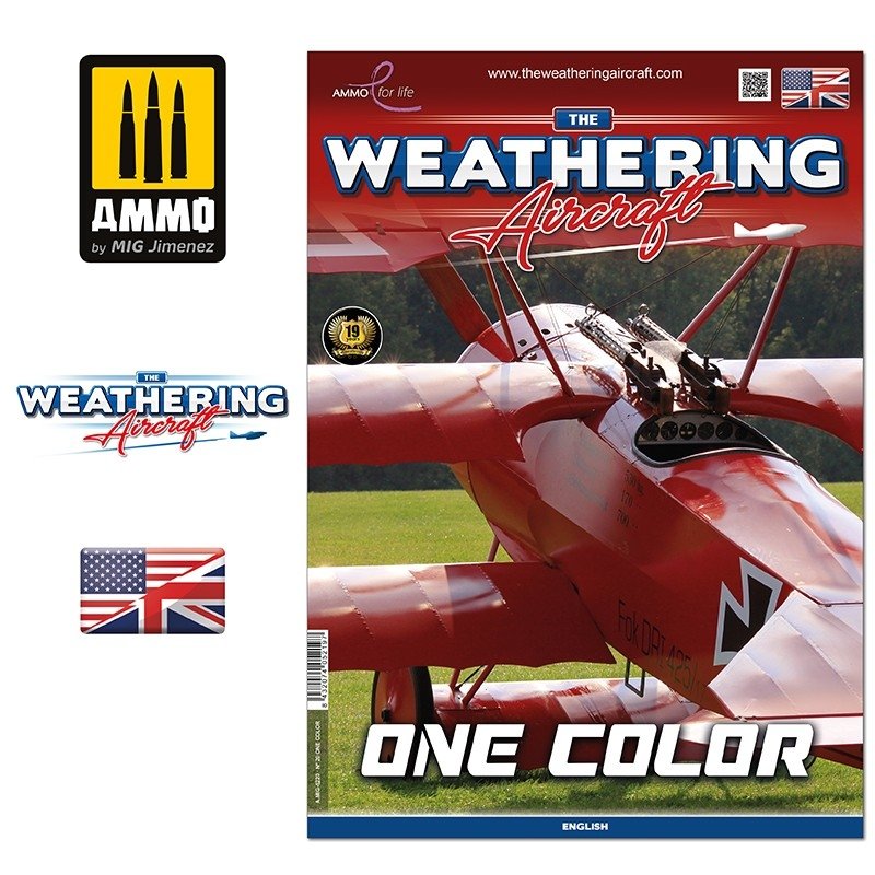 AMMO de Mig Jimenez 5220-ENG THE WEATHERING AIRCRAFT 20 – Une couleur (anglais)