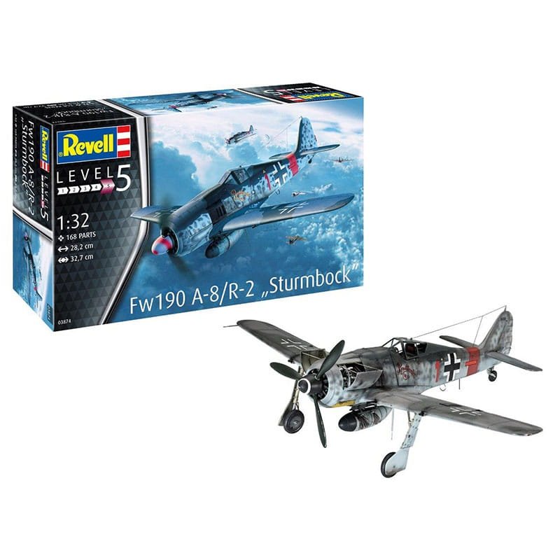 Revell 03874 Focke Wulf Fw 190 A-8 Sturmbock 1/32 – imagen 2