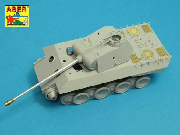 Canon Aber 35L-245 de 7,5 cm avec frein de bouche pour Panther Ausf.A (1/35) – image 8