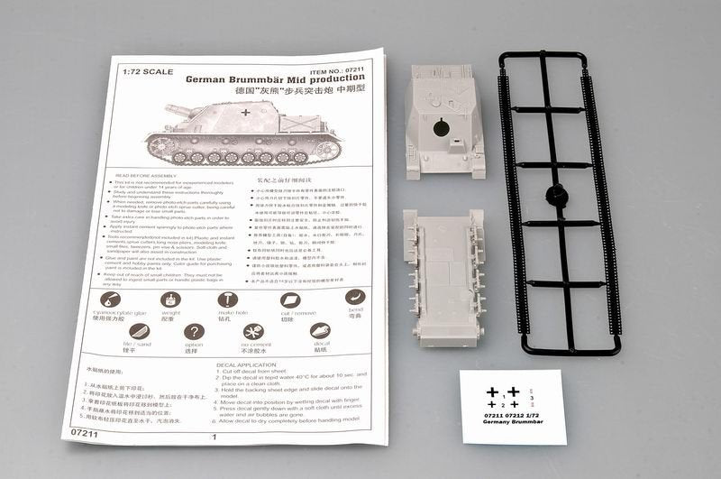 Trumpeter 07211 Brummbar allemand, production moyenne (1/72) – image 3