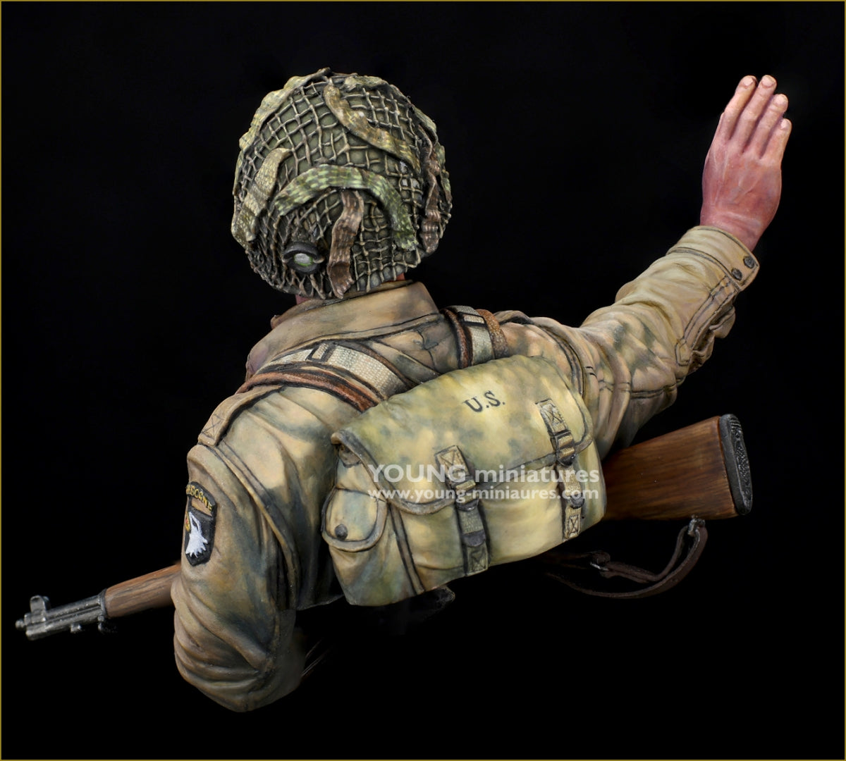 Young Miniatures YM1897 101st US Airbone "Currahee" - Normandy 1944 1/10