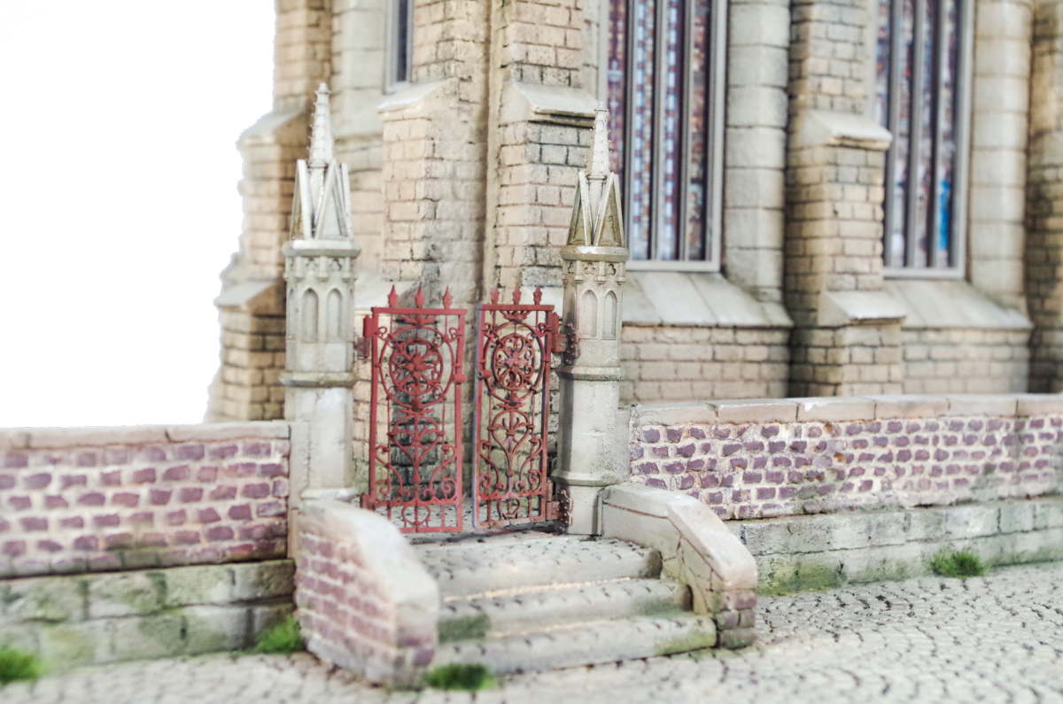 RT-Diorama 35040 Socle de diorama : Cour d&amp;#39;église 1/35 – image 6