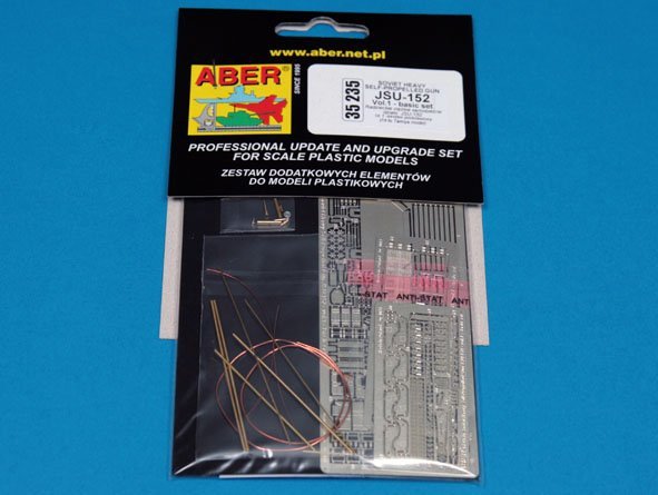 Aber 35235 Soviet heavy self-propelled gun JSU-152 - vol.1 - basic set 1/35 – zdjęcie 7