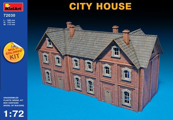 MiniArt 72030 MAISON DE VILLE 1/72