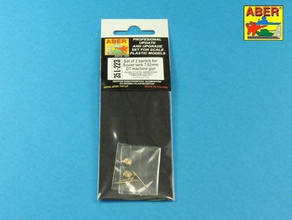 Aber 35 L-223 Set of 2 barrels for Soviet tank 7,62mm DT machine gun 1/35 – Bild 2