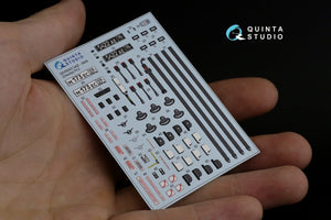 Quinta Studio QD35045 UAZ-3909 3D-Printed &amp;amp; coloured Interior on decal paper (Zvezda) 1/35 – immagine 14