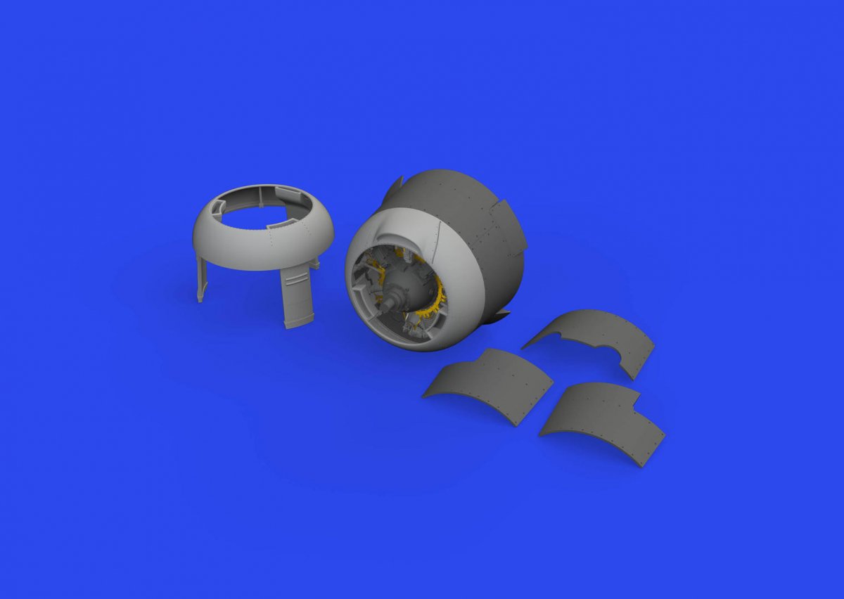 Eduard 648825 F4F-3 engine mid PRINT EDUARD 1/48 – zdjęcie 2