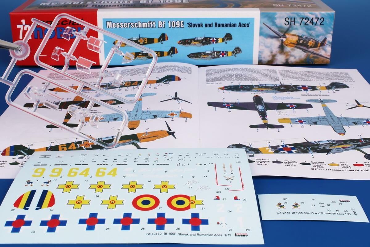 Special Hobby 72472 Messerschmitt Bf 109E ‘Slovak and Rumanian Aces’ 1/72 – Bild 7