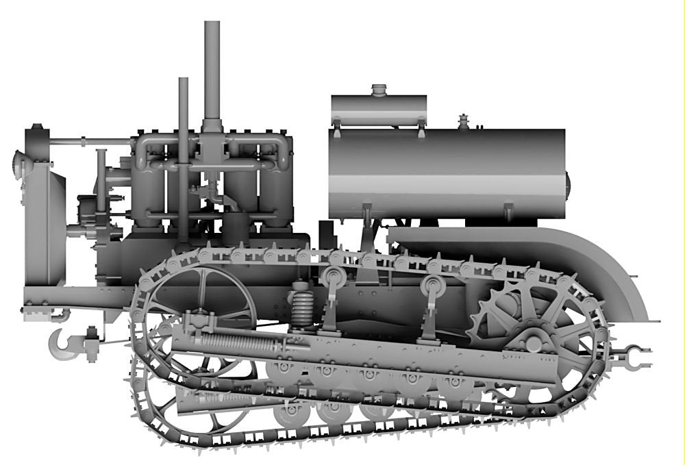 Thunder Model 35400 Russian ChTZ S60 Stalinetz 1/35 – Bild 17