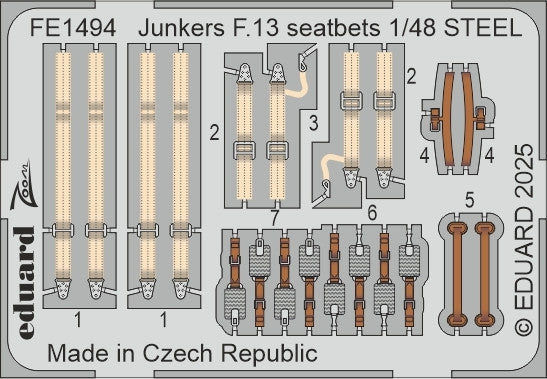 Eduard 491494 Junkers F.13 MiniArt 1/48 – imagen 2