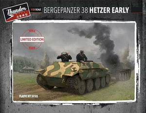 Maquette Voyager PE35916 Bergepanzer Hetzer Basic allemand de la Seconde Guerre mondiale pour THUNDER 1/35 – image 13