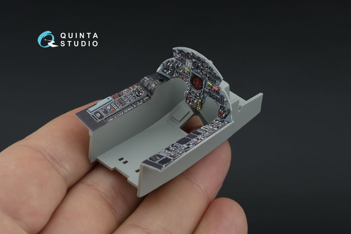 Quinta Studio QDS-32181 F-104S-ASA 3D-Printed coloured Interior on decal paper (Italeri) (small version) 1/32 – immagine 11