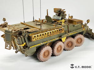 E.T. Model P35-149 U.S.Army Stryker Armored Vehicle Sagged Wheels For AFV CLUB kit 1/35 – immagine 6