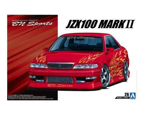 Aoshima 05357 BN SPORTS JZX100MARKⅡ TOURER V &amp;#39;98 (TOYOTA) 1/24