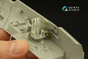 Quinta Studio QD48377 TBM-3 Avenger 3D-Printed &amp;amp; coloured Interior on decal paper (Hobby Boss) 1/48 – immagine 13