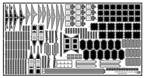 MK1 Design MD-20024 DKM Battleship SCHARNHORST DX PACK for Trumpeter 1/200 – immagine 51