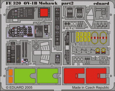 Eduard FE320 OV-1B RODEN 1/48 – immagine 2