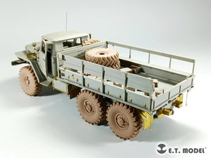 E.T. Model P35-116 Russian URAL-4320 Truck Weighted Road Wheels(3D Printed) For TRUMPETER Kit 1/35 – Bild 9