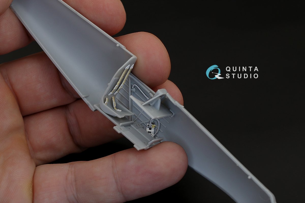 Quinta Studio QD48127 IAR-80 3D-Printed &amp;amp; coloured Interior on decal paper (for HobbyBoss kit) 1/48 – Bild 5