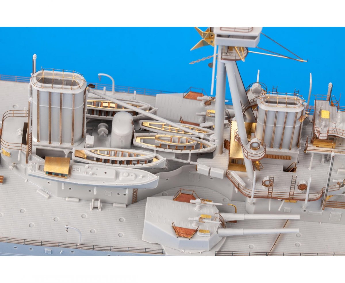 Eduard 53258 HMS Dreadnought 1915 1/350 TRUMPETER – immagine 9