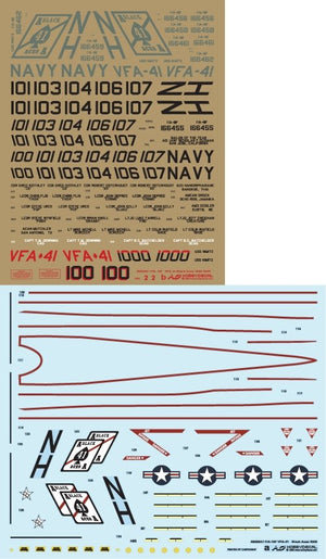 HobbyDecal AL48009V1 F/A-18F Black Aces 2008-2009 1/48 – image 5