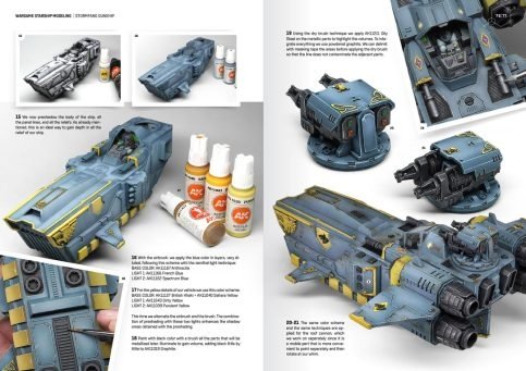 AK Interactive AK592 AK LEARNING WARGAMES SERIES 2: STARSHIP TECHNIQUES – ADVANCED (ENGLISH) – immagine 6