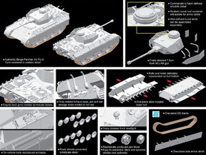 Dragon 7508 Berge-Panther mit Pz.Kpfw.IV Turm 1/72 – zdjęcie 5