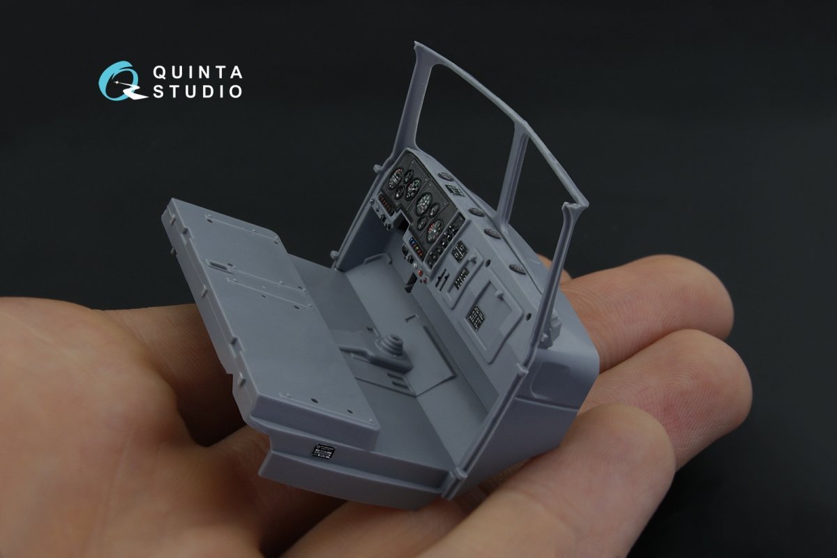 Quinta Studio QD35016 Ural-4320 3D-Printed &amp;amp; coloured Interior on decal paper (for Zvezda kit) 1/35 – imagen 6