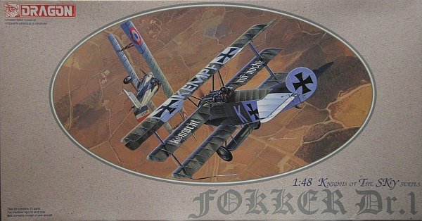 Dragon 5901 Fokker Dr.I 1/48
